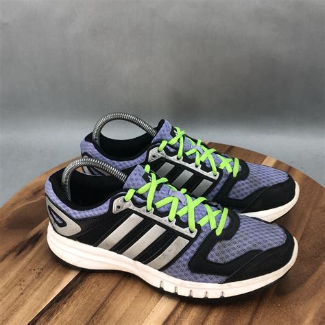 Adidas Adiprene Running Shoes Womens 8 Purple Black Lace Up Low Top Ebay