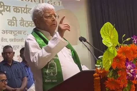 Lalu Prasad Is Rjd Chief For Record Th Time The New Indian