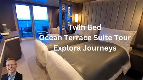 Twin Bed Ocean Terrace Suite Tour I Explora Journeys Luxurytravel