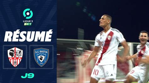 AC Ajaccio VS SC Bastia 2 0 Résumé du match ACA SCB saison 2023