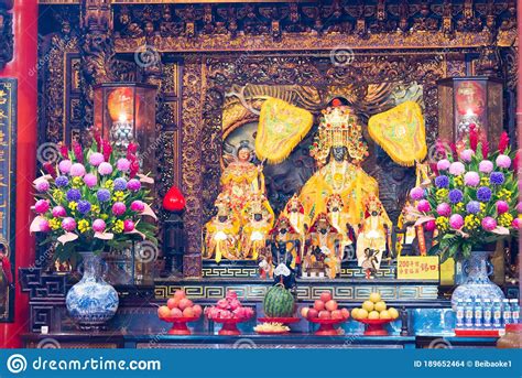 Songshan Ciyou Temple In Songshan District Taipei Taiwan The Temple