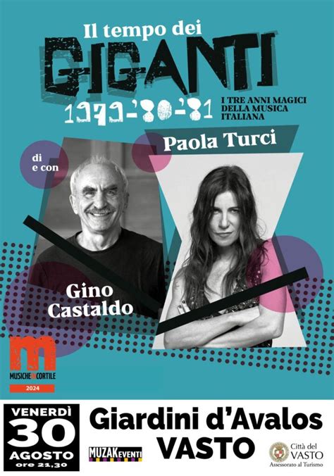 Il Tempo Dei Giganti Con Paola Turci E Gino Castaldo Rivive Il