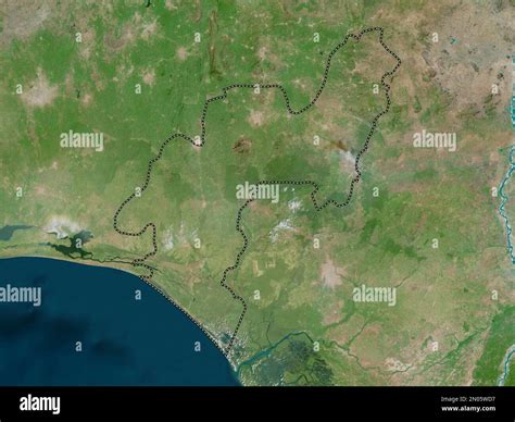 Ondo, state of Nigeria. High resolution satellite map Stock Photo - Alamy