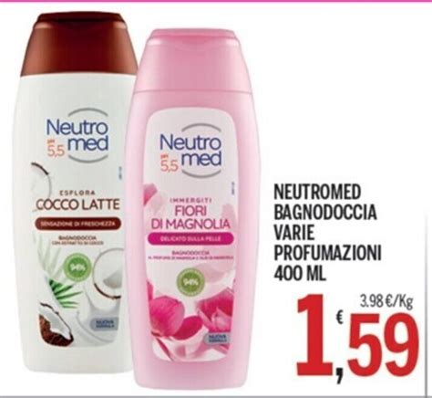 Offerta Neutromed Bagnodoccia Varie Profumazioni Ml Nel Volantino