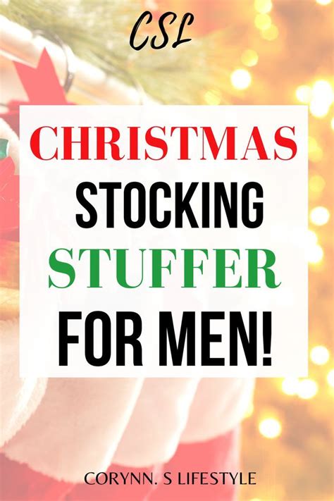 23 Clever Christmas Stocking Stuffer Ideas For Men 2023 Artofit