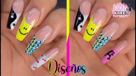 Descubrir 54 imagen uñas acrilicas a mano alzada Viaterra mx