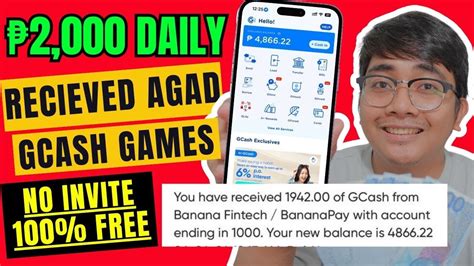 RECIEVED AGAD ANG 2 000 PESOS SA GCASH ONLINE GAMES EARN MONEY GCASH