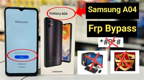 Samsung A04 FRP Bypass Android 12 Without Pc Google Lock Bypass