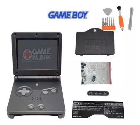 Carcasa Game Boy Advance Sp Gba Kit Completo H 08 Envío gratis