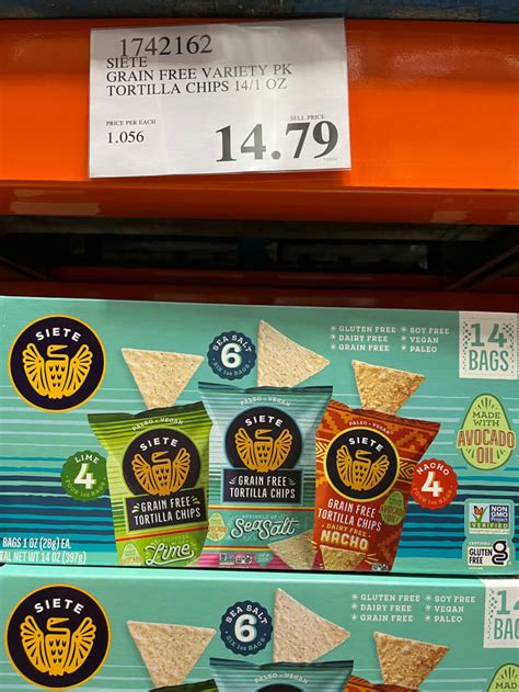 Costco Siete Grain-Free Tortilla Chips Variety Pack Review | The Kitchn