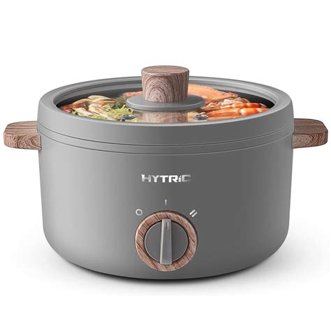 Hytric Electric Hot Pot With Handle L Mini Multifunction Electric Cooker For Shabu Shabu
