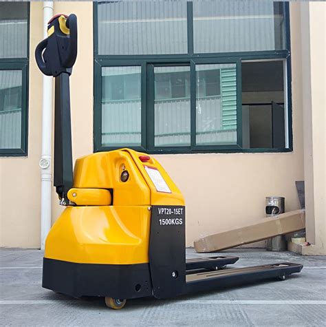 2ton High Quality Walkie Electric Pallet Truck 24V60ah Lithium Battery