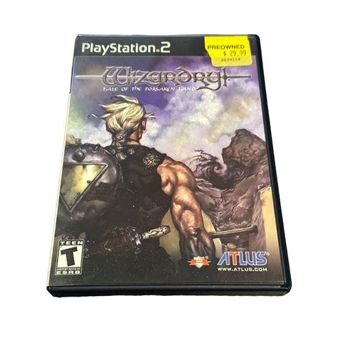 Wizardry Tale Of The Forsaken Land Value GoCollect Playstation 2