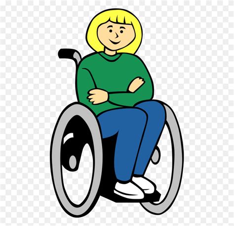 People With Disabilities Royalty Free Vector Clip Art Illustration ...