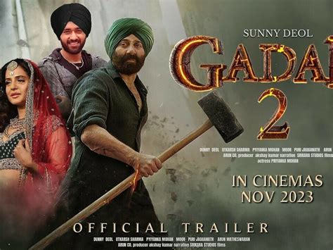 Gadar 2 Film Teaser Release On Youtube Sunny Deol Get Wheal In Hand