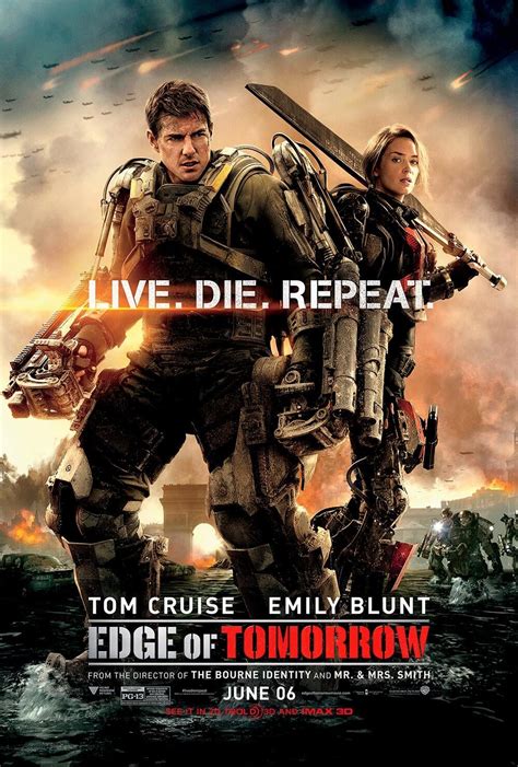 Edge of Tomorrow, starring Tom Cruise and Emily Blunt, opened 6 years ...