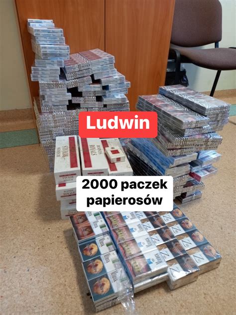 Ludwin Trzymał w domu ponad 2000 paczek papierosów bez akcyzy LLE24