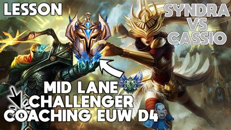 Challenger Syndra Main Coaches EUW D4 Syndra Live Game Coaching YouTube