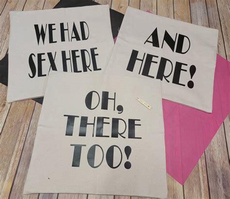 We Had Sex Here And Here Oh And Here Too Pillow Cases X Or X Etsy