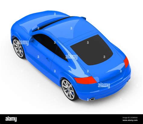 the blue car Stock Photo - Alamy