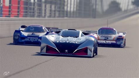 Gran Turismo 7 Gr 1 Prototype Series Daytona Road Course Peugeot