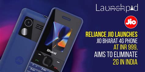 Reliance Jio Launches Jio Bharat 4g Phone At Inr 999