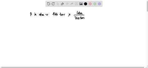 SOLVED A Sample Of Hydrogen Gas Exerts A Pressure Of 466 Torr In A