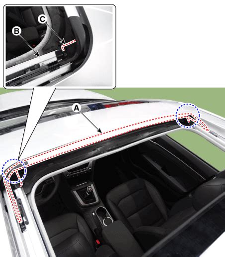 Hyundai Ioniq Sunroof Deflector Repair Procedures Sunroof