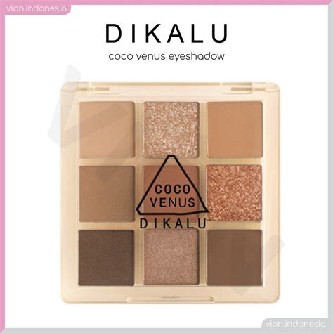 Jual DIKALU MFM Coco Venus Korean Eyeshadow Palette 9 Colors Warna