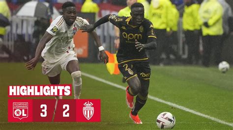 Highlights Ligue E Journ E Olympique Lyonnais As Monaco