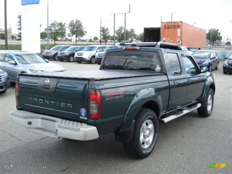 2002 Alpine Green Metallic Nissan Frontier SE Crew Cab 4x4 69214275