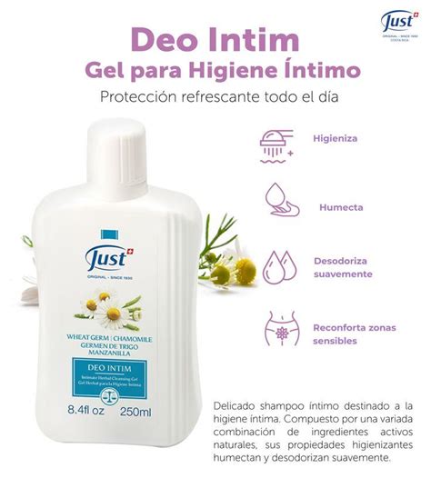 Deo Intim Just Equilibra Y Protege Tu Bienestar Ntimo