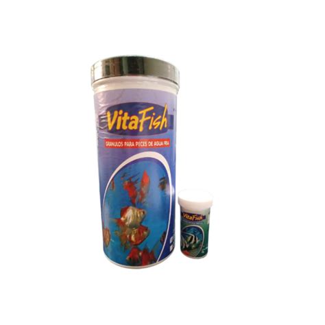 Alimento Para Peces Vitafish Granulos P Agua Fria Corral N Gomensoro