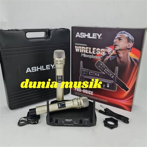 Jual Mic Wireless Ashley Pro Voice Provoice Original Shopee Indonesia