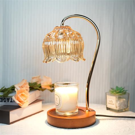 Amazon.com: SupBri Candle Warmer Lamp, Flower Candle Warmer Light with ...