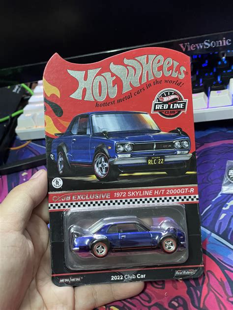 RLC Hakosuka Skyline 2000 GTR Loose HotWheels Hot Wheels Hako Red