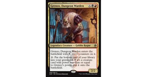 Grenzo Dungeon Warden 205 Mtg Masters 25