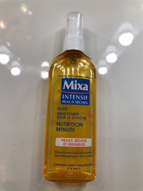 Mixa Intensif Peaux S Ches Huile Corps Sous La Douche Inci Beauty