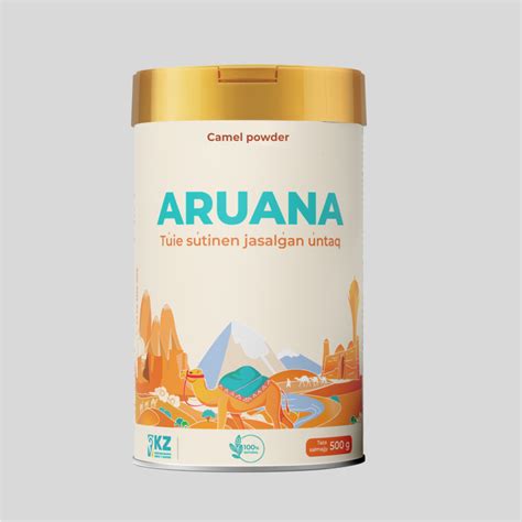 Aruana Натуральное верблюжье сухое молоко 1000 г — King Milk