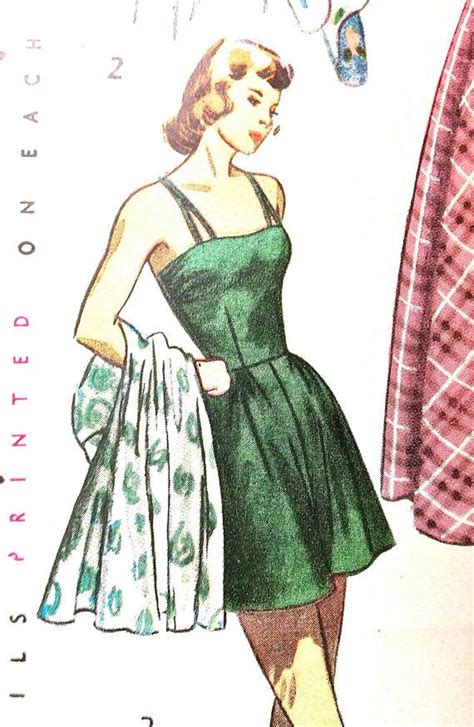 MISSING Bolero Skirt Gusset Pattern Pieces 1950s Simplicity Etsy