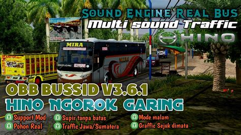 Obb Bussid V Sound Legen Hino Ngorok Support Mod Multi Sound