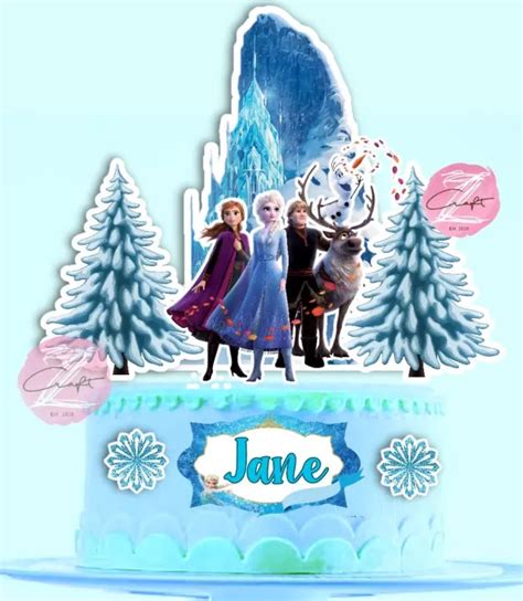 Frozen Cake Topper Set Lazada Ph