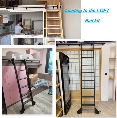 Sliding Hardware Rolling Library Rolling Library Ladder Heavy Duty