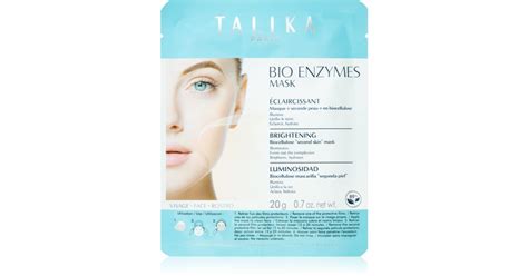 Talika Bio Enzymes Mask Brightening Mascarilla Iluminadora En Forma De