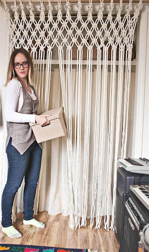 Como Hacer Cortinas De Macrame Paso A Paso 8 Makramee Vorhang