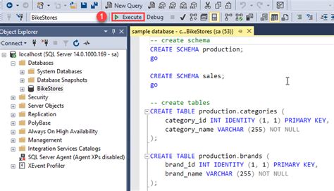 Load Sql Server Sample Database