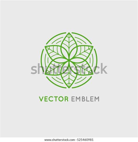 Vector Logo Design Template Emblem Made Stock Vector (Royalty Free ...