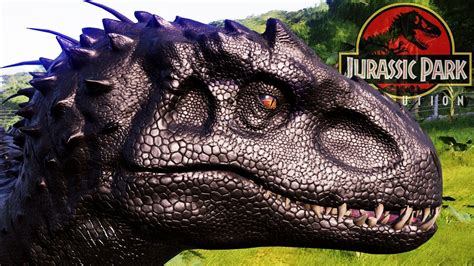 INDOMINUS REX FULL BLACK INDOMINUS PRIMER DINOSAURIO HÍBRIDO DE COLOR