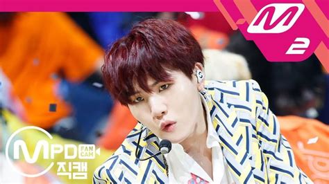 MPD직캠 방탄소년단 슈가 직캠 4K IDOL BTS SUGA FanCam MCOUNTDOWN 2018 8 30