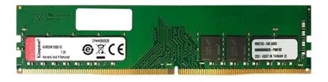 Memoria Ram Valueram Color Verde Gb Kingston Kvr N S